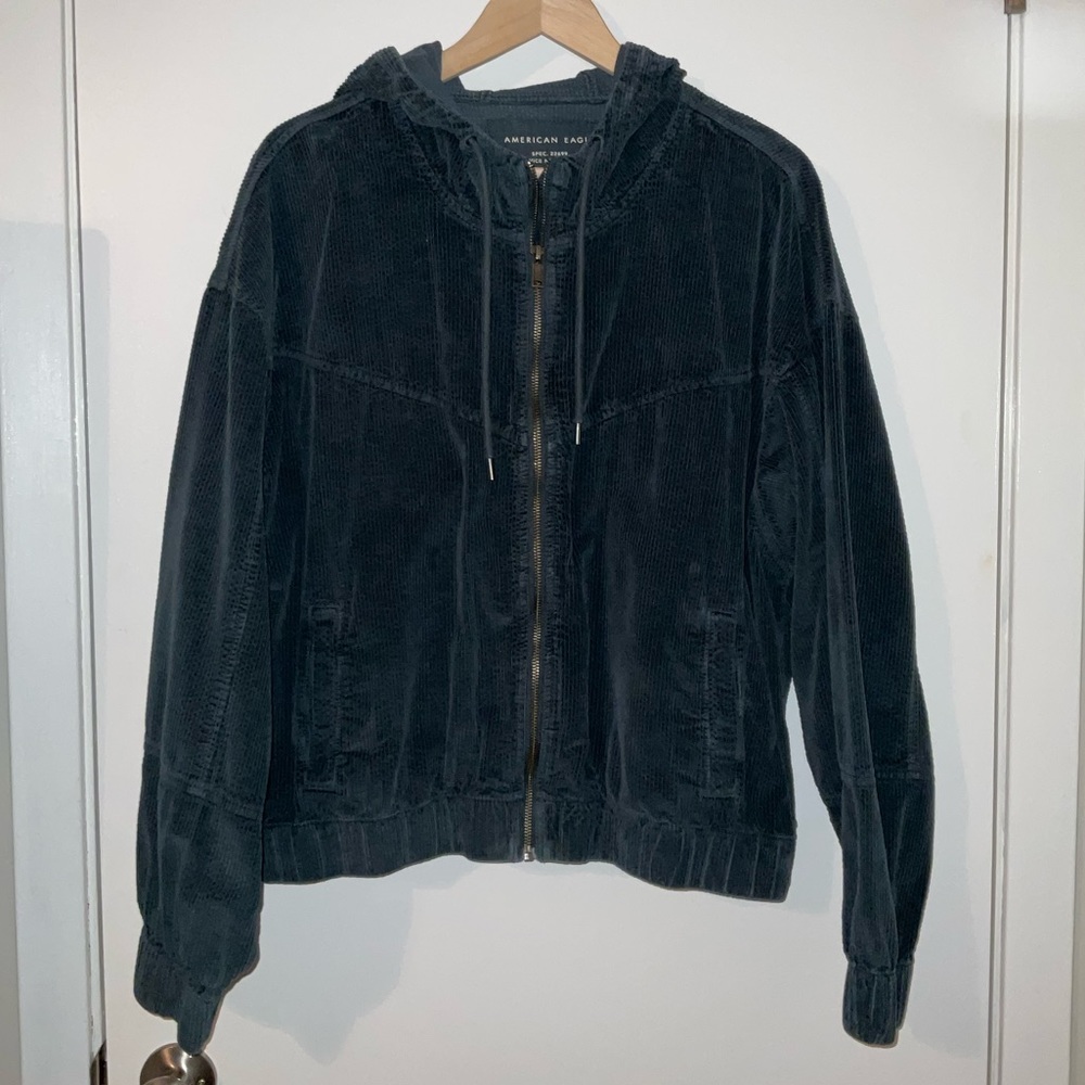 American Eagle Corduroy zip jacket